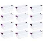 Sterilite 15 Clearview Latch Storage Box