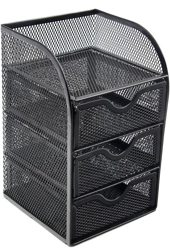 Pag Office Supplies Mesh Desk Organizer