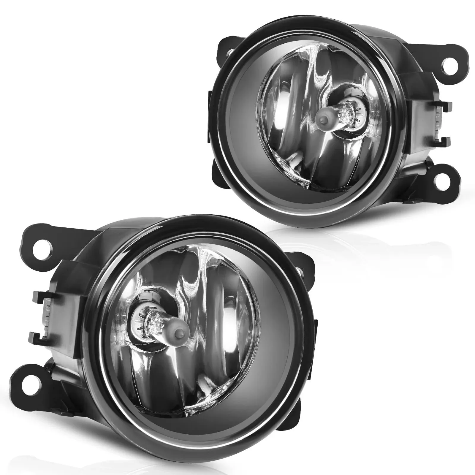 AUTOSAVER88 Fog Lights Compatible with 2008-2014 Ford Focus / 2006-2014 Ford Mustang / 05-11 Ranger(STX) / 11-14 Explorer / 10-14 RDX / 10-12 Subaru Outback&Legacy Fog Lamp Replacement