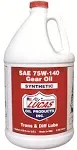 Lucas 75W140 Synthetic Gear Oil 1 Gal 10122