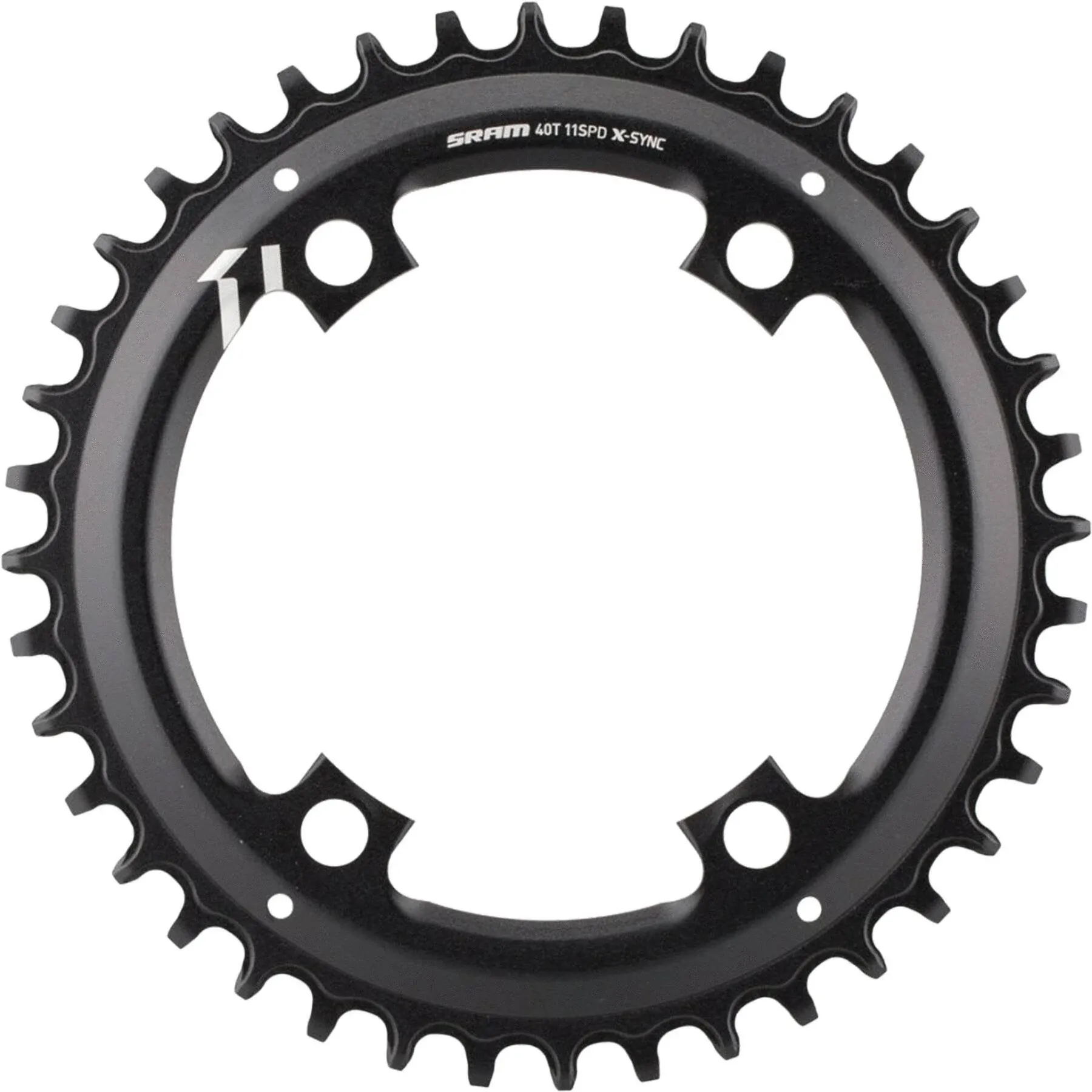 SRAM X-Sync Asymmetric BCD Chainring - 40T - Black