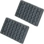 US Cargo Control Cargo Bar Feet - 2" x 4" Pads - 2 Pack