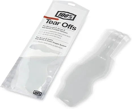 100% AC2/ST2 Junior Standard Tear-Offs 20 PK