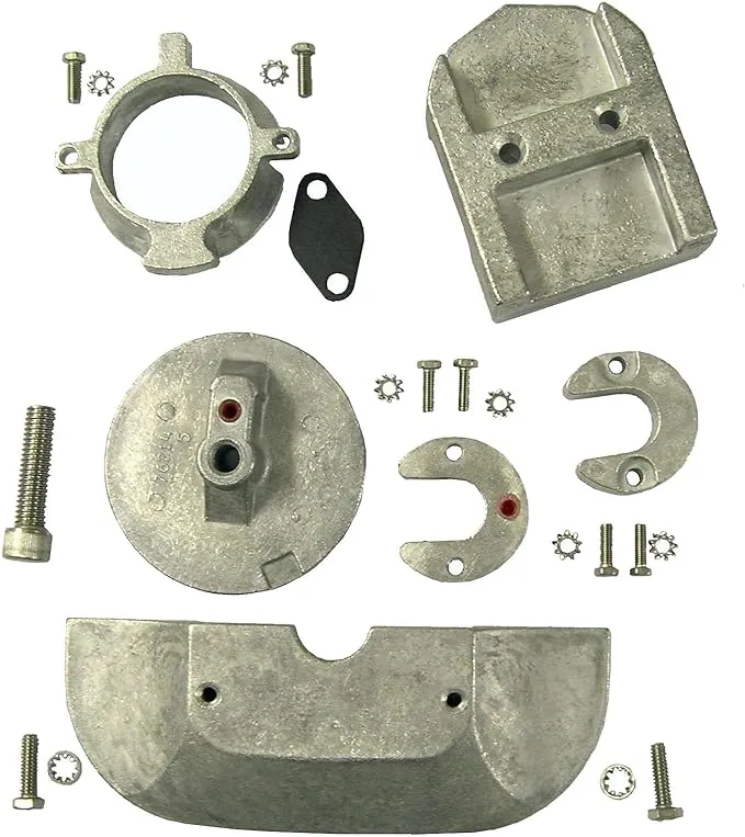 US Marine Products LLC Fresh Water Anode Kit for Mercruiser Alpha 1 Gen 2 Includes Hardware