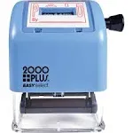 Consolidated Stamp 011093 2000 Plus Easy Select Dater - Paid & Date; Red