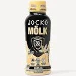 Jocko Mölk Chocolate Protein Shakes – Naturally Flavored Protein Drinks, KETO Friendly, No Added Sugar, 30g Grass Fed Protein - Protein Shakes Ready to Drink, 12 FL Oz, 12pk