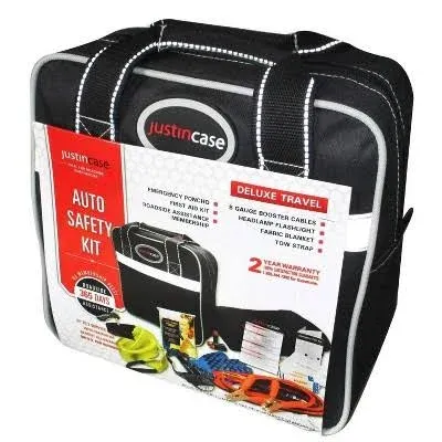 Justin Case 104002 Justin Case Deluxe Travel Auto Safety Kit