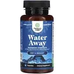 Water Away Pills Maximum Strength - Herbal Diuretic Pills for Water Retention for Fast Acting Bloating Relief for Women and Men - Easy To Take Water Retention Pills for Women and Men - 60 Servings