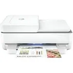 HP ENVY 6455e Wireless Color All-in-One Printer with 6 Months Free Ink with HP+ (223R1A), white