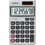 Casio SL-300SV 8-Digit Pocket Calculator, Silver