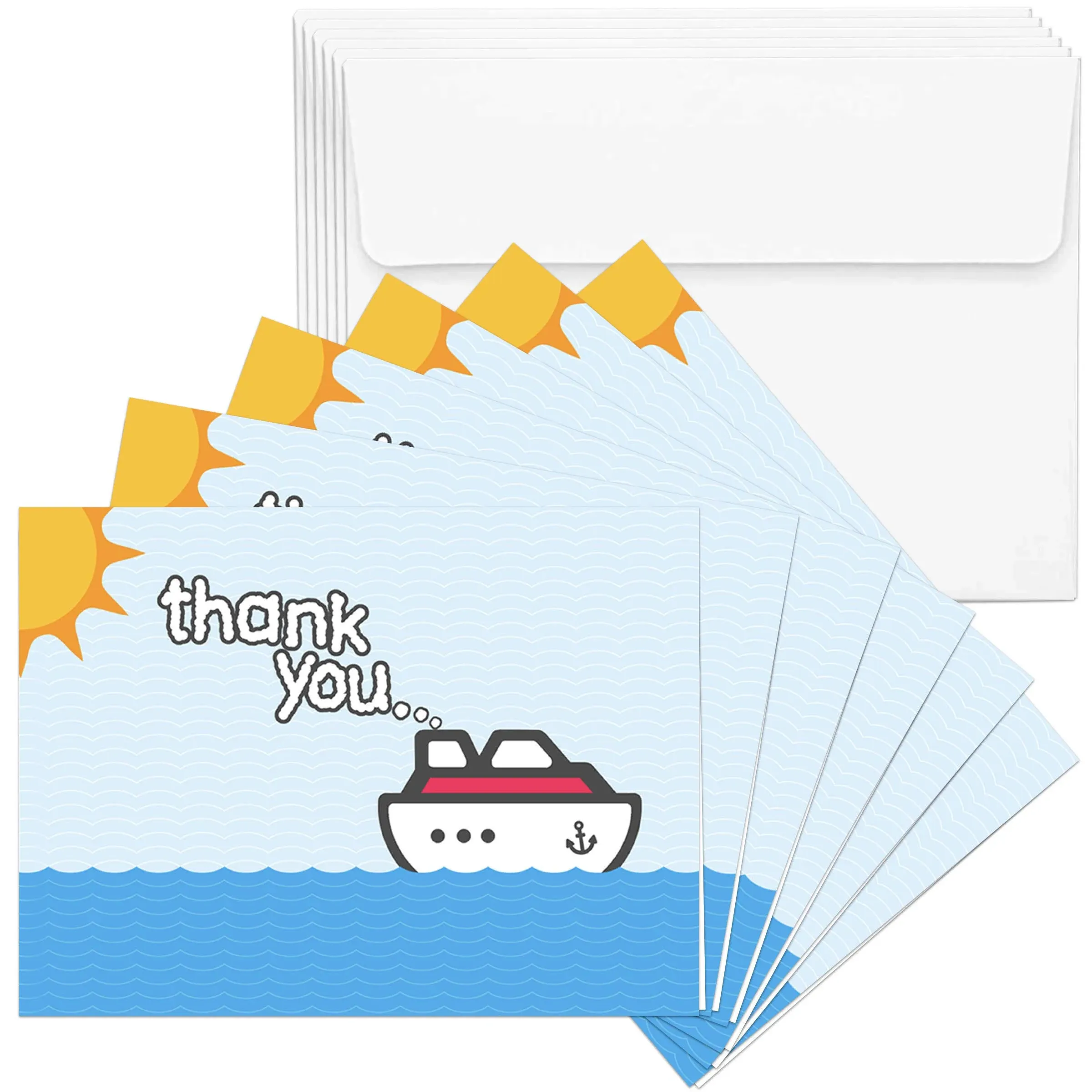 Cruise Staff Thank You Cards