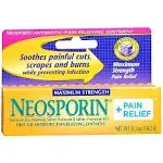 Neosporin Antibiotic/Pain Relief Cream