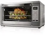 Oster 1500W Digital Countertop Convection Oven - Stainless Steel...