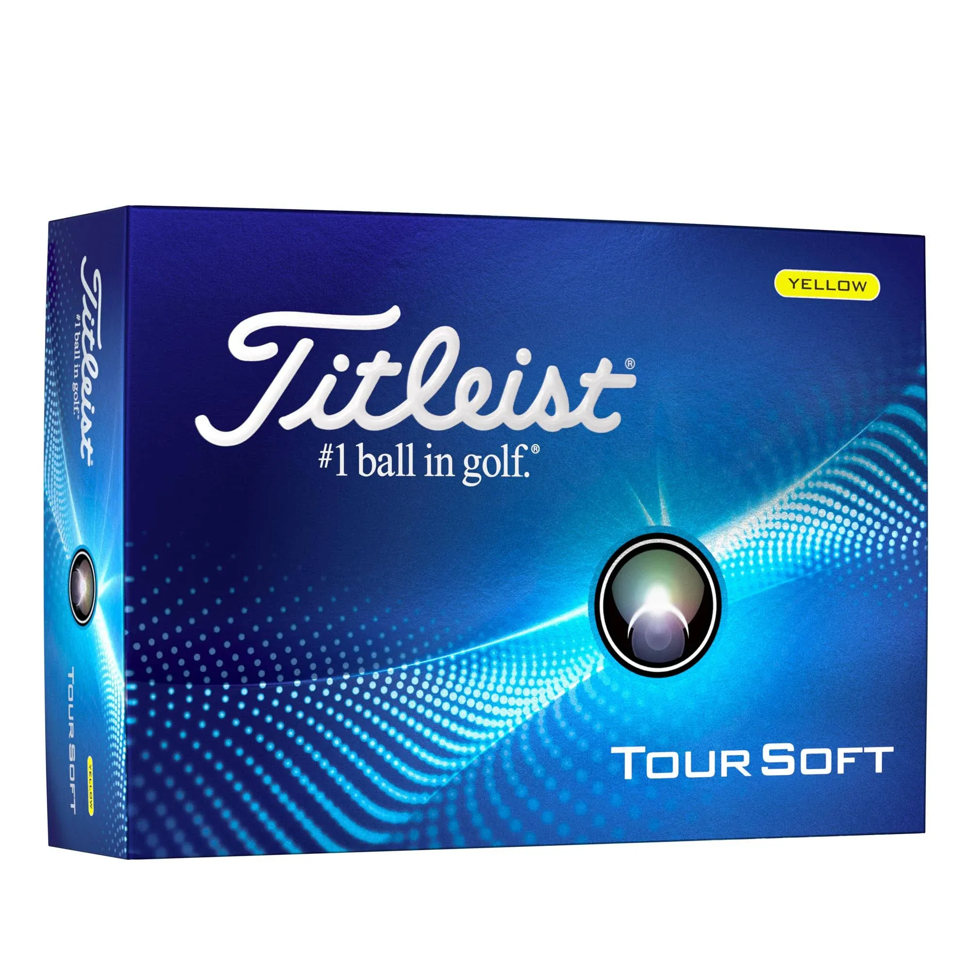 Titleist 2024 Tour Soft Yellow Golf Balls