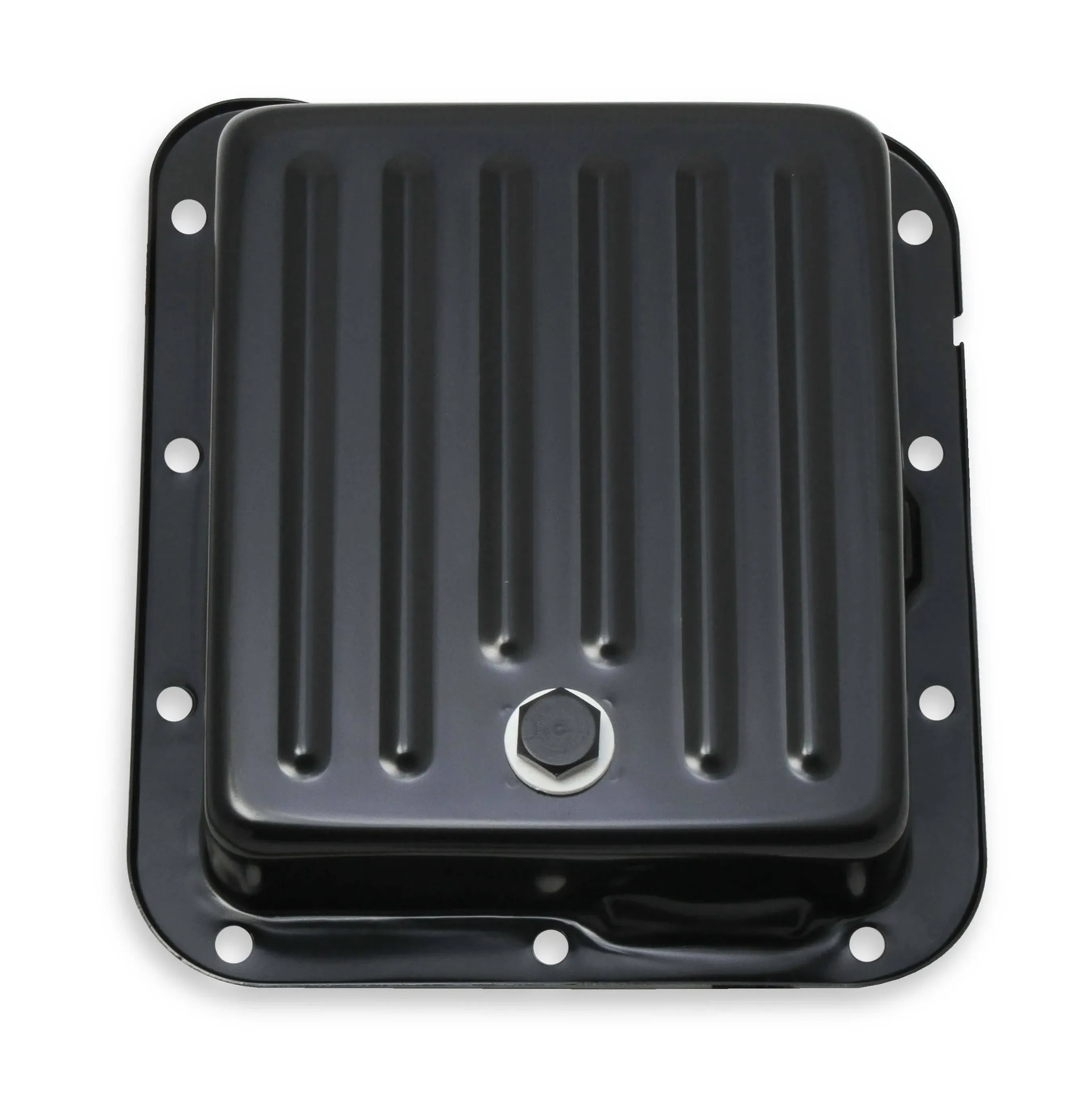 Mr. Gasket C4 Transmission Oil Pan; Black (77-79 Thunderbird)