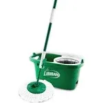 Libman 1025342 14 in. Tornado Spin Mop with Bucket Green &amp; White