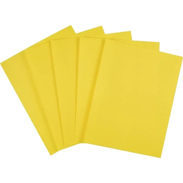 Staples 490954 Brights Colored Paper 8 1/2-Inch x 11-Inch Yellow Ream 500/Ream