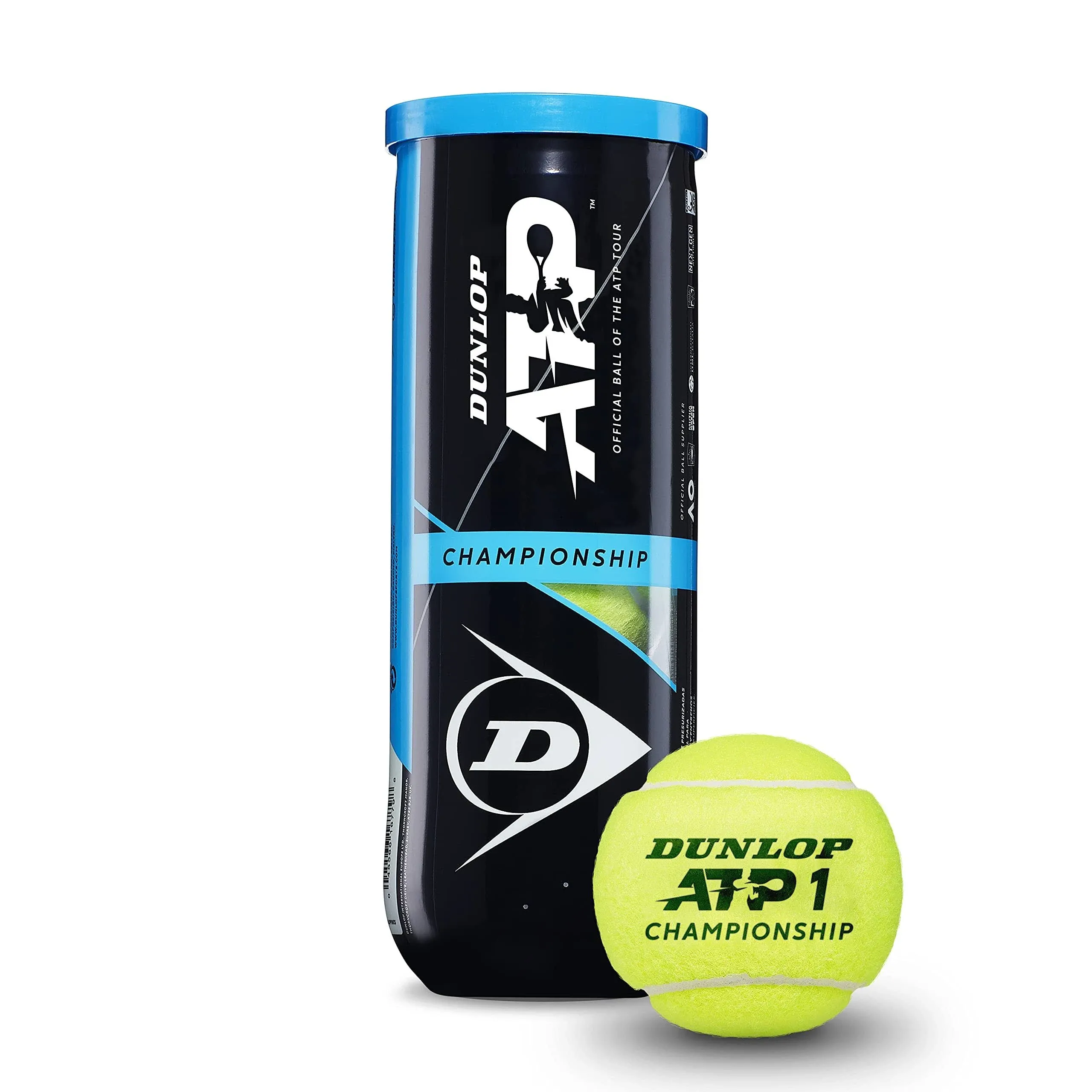 Dunlop ATP Championship Tennis Balls - 3 Balls