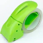 EVO Packing Tape Dispenser, Green, 2 Inch Wide Ergonomic Tape Gun, Shipping M...