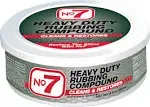 No.7 Heavy Duty Rubbing Compound - Case of 12 x 10 Fl Oz - Cleans and Restores - Removes Deep Scratches and Stains - Restores Shine to Dull Finishes