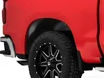 Husky Liners - Rear Wheel Well Guards | 2019 - 2023 Chevrolet Silverado 1500 - New Body - Black, 2 Pc. | 79061