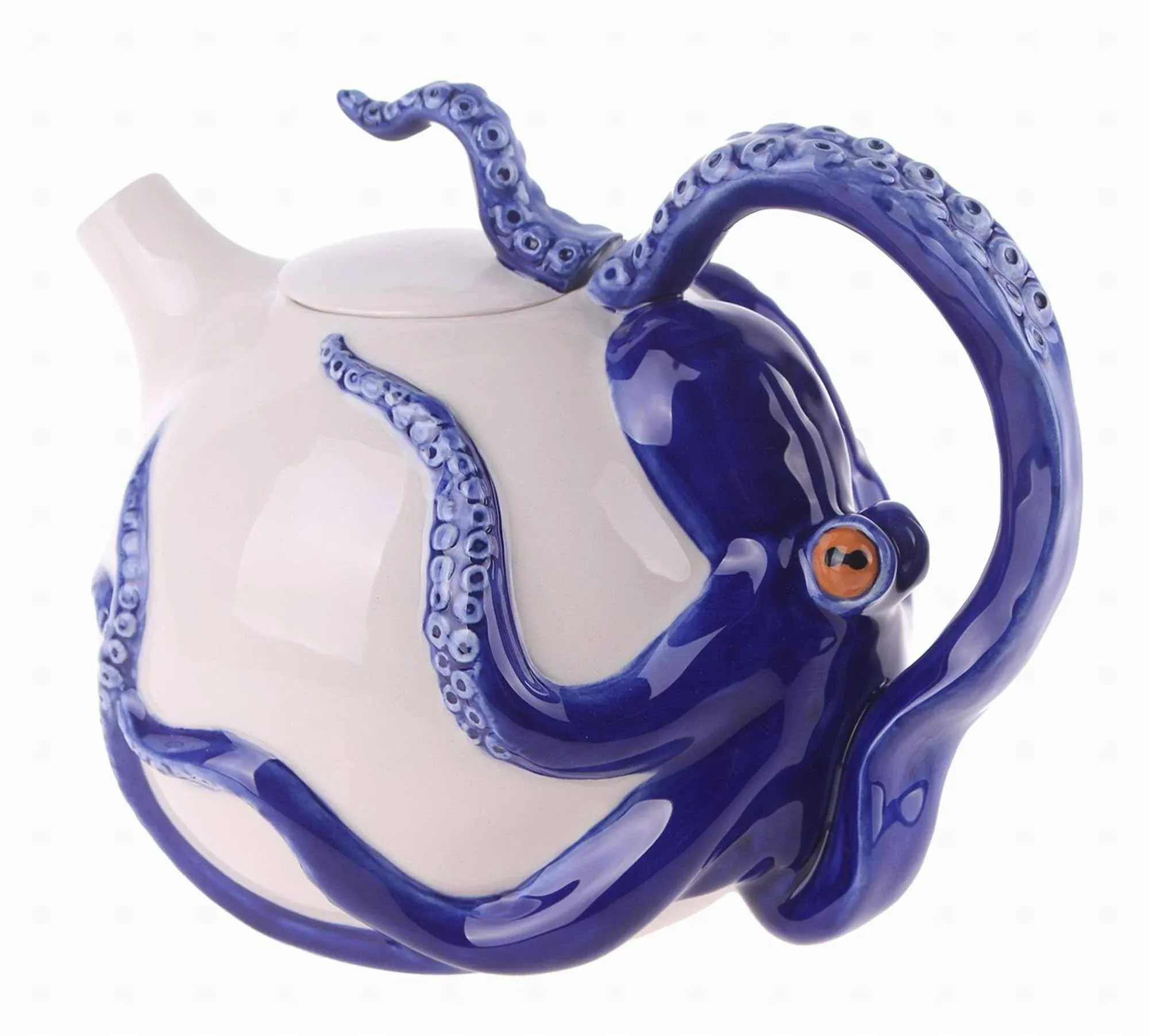 Handmade Ceramic Octopus Teapot