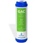 Express Water FLTGAC0502 2 Pack Granular Activated Carbon GAC Under Sink Replacement Filter (Pack of- 2)