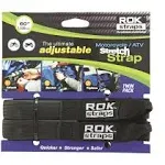 ROK Straps 12'-42' Adjustable Pack Strap -2Pk MotoPLaid Black-Blue-GreenROK Straps 12'-42' Adjustable Pack Strap -2Pk MotoPLaid…