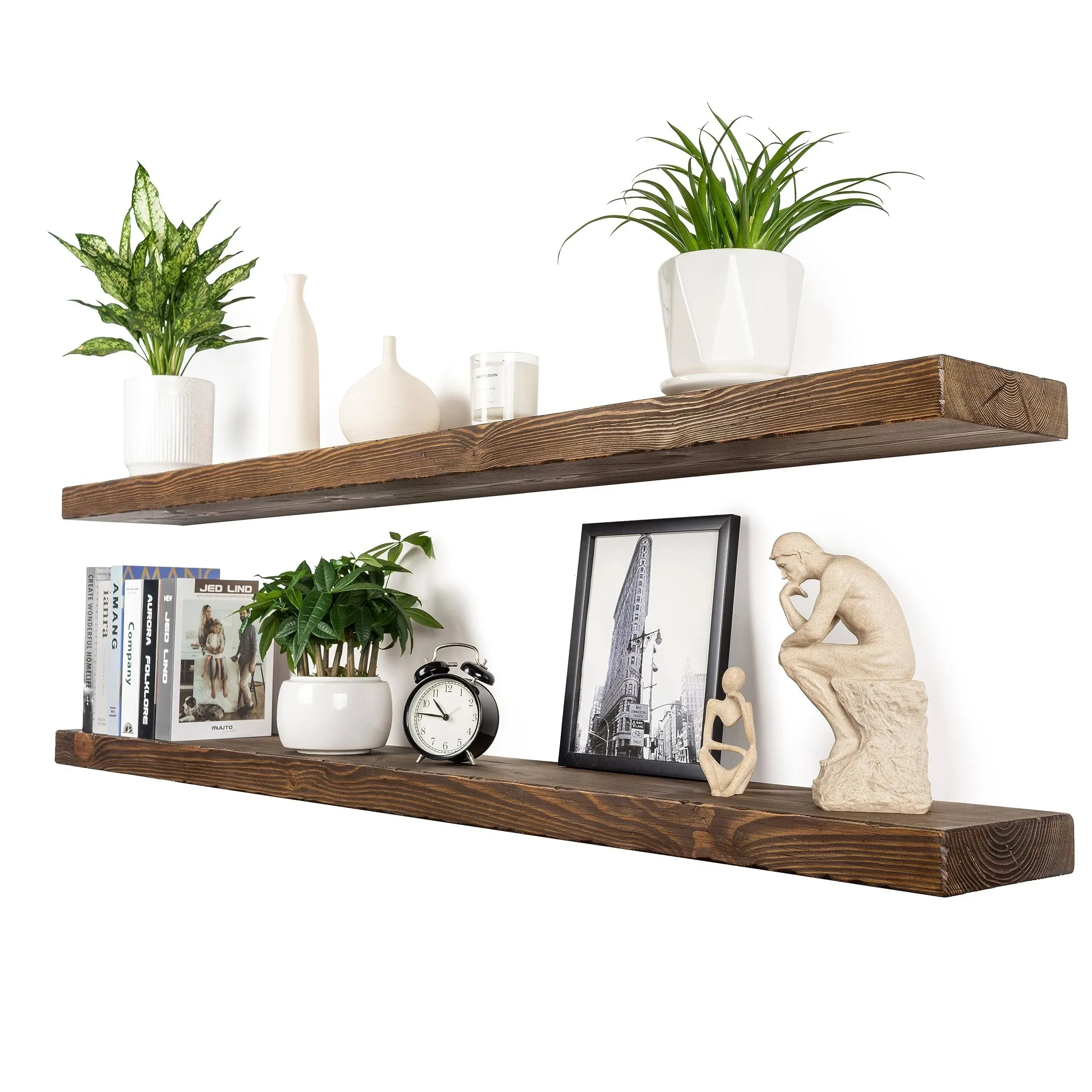 XWNE Floating Shelves Set of 2