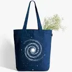 Ecoright Aesthetic Canvas Tote Bags for Women, Reusable Tote Bag with Zip, Ideal for Grocery, Shopping, Travel & Daily Use