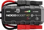 NOCO Boost HD GB70 2000A UltraSafe Car Battery Jump Starter, 12V Jump Starter Battery Pack, Battery Booster, Jump Box, Portable Charger and Jumper Cables for 8.0L Gasoline and 6.0L Diesel Engines