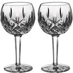 Waterford Lismore Balloon Wine Glass Set of 2