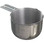 Premium 2 Cup Measuring Cup 480ml Stainless Steel Onepiece Construction Dishwa