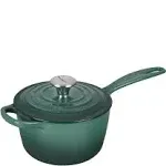 Le Creuset Enameled Cast Iron Signature Saucepan, 1.75 qt., Artichaut