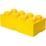 LEGO White Storage Brick 8, Stackable Storage Solution, Plastic, Children 3+ years