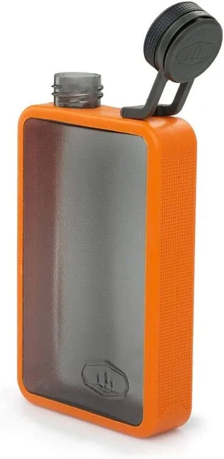 GSI Outdoors Boulder Flask 10 Oz Orange