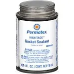 PERMATEX HIGH TACK GASKET SEALANT BRUSH TOP 4OZ 80062 - 59-9189