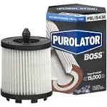 Purolator PBL15436 PurolatorBOSS Maximum Engine Protection Cartridge Oil Filter, Black, single filter