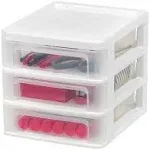 Iris Usa Small 3-Drawer Desktop Organizer