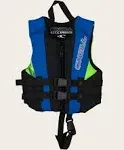 O Neill Child Reactor USCG Life Vest Black Pacific Dayglo