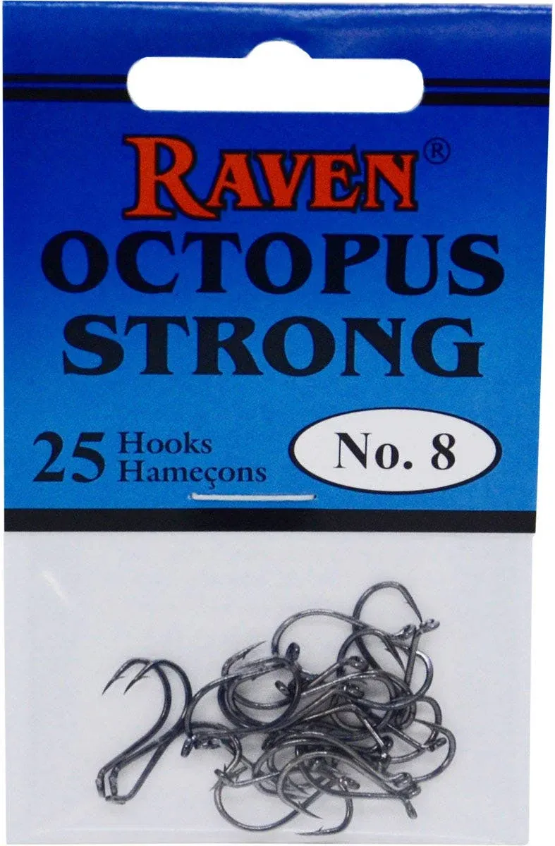 Angler's International, Inc. Raven Specialist Hooks - 25 Pack - Size 6