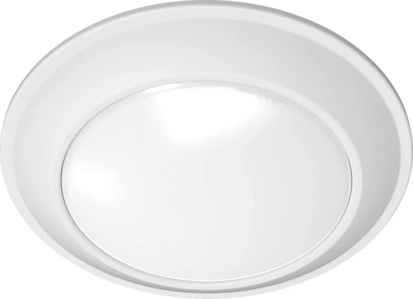 Juno JSBTC 6IN TUWH 90CRI WL MW M6 Smart Surface Mount Disk Light, 2700K-5000K Tunable, 1100 Lumens, Connect with Zigbee or Bluetooth, Works with Alexa, Google Home, or SmartThings, 6-Inch, White