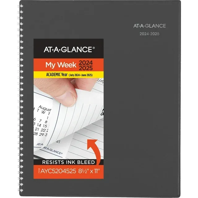 AT-A-GLANCE DayMinder Academic Weekly/Monthly Desktop Planner, 11 x