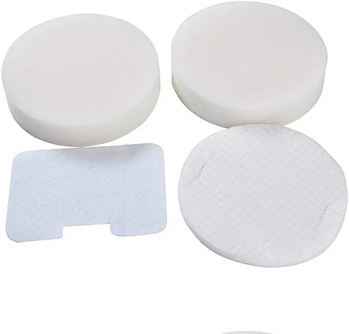 NV22 Filter Replacement Ximoon 2 Foam + 1 Felt Circular & Exhaust Filters Kit Replacements for Shark Navigator NV22L NV26 NV27 UV410 UV41 Vacuums, Shark Part XF22 Upright Vacuum Filters - 4 Pack