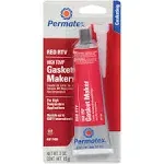 Permatex High-Temp Red RTV Silicone Gasket