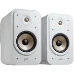 Polk Audio Signature Elite ES20 Two-Way Bookshelf Speakers (White, Pair)