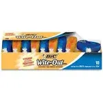 BIC Wite-Out Brand EZ Correct Correction Tape, 3/16" x 471-3/16", White, Pack Of 10 Cartridges