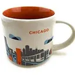 Starbucks Dining | Starbucks You Are Here Chicago Mug | Color: White | Size: Os | Beckysterner's Closet