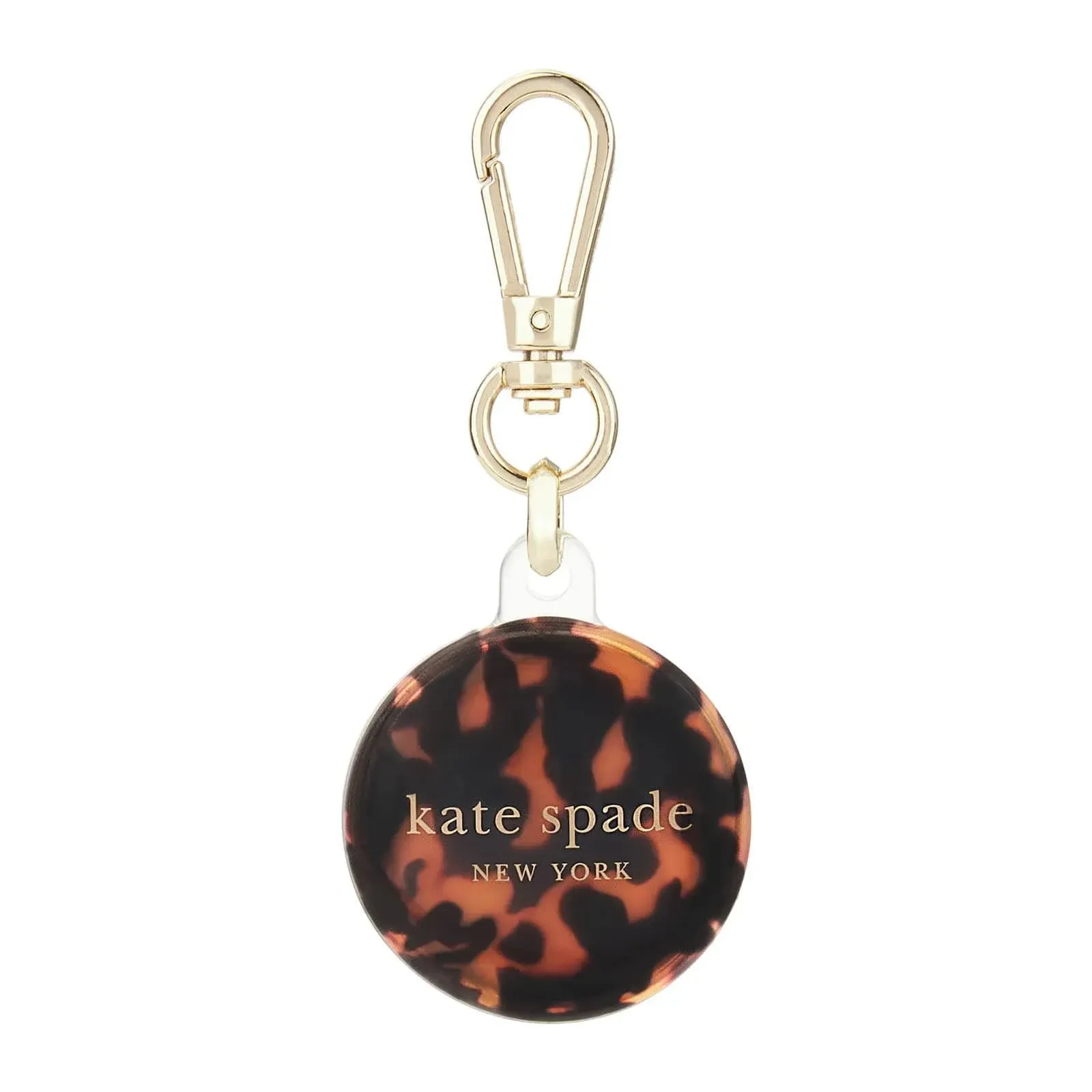 Kate Spade New York - Keychain Holder for Apple Airtag - Tortoise