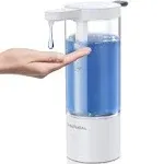 BEAUTURAL Automatic Soap Dispenser Rechargeable Hand Soap Dispenser Touchless 17oz/500ml Liquid Soap Dispenser With Infrared Sensor